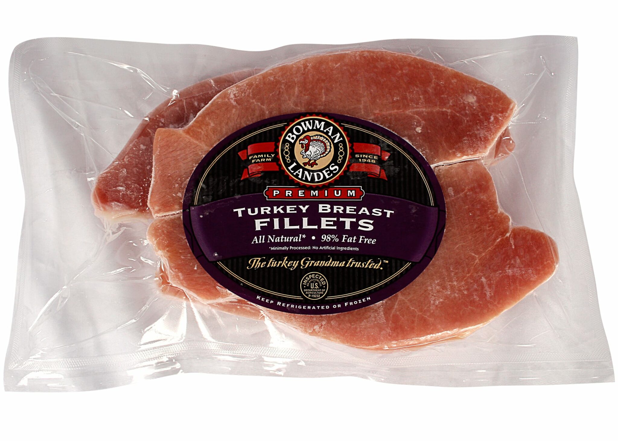 Turkey Breast Fillets Bowman And Landes Turkeys