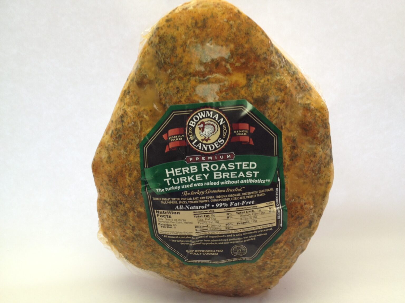 Herb Roasted Turkey Breast Bowman And Landes Turkeys